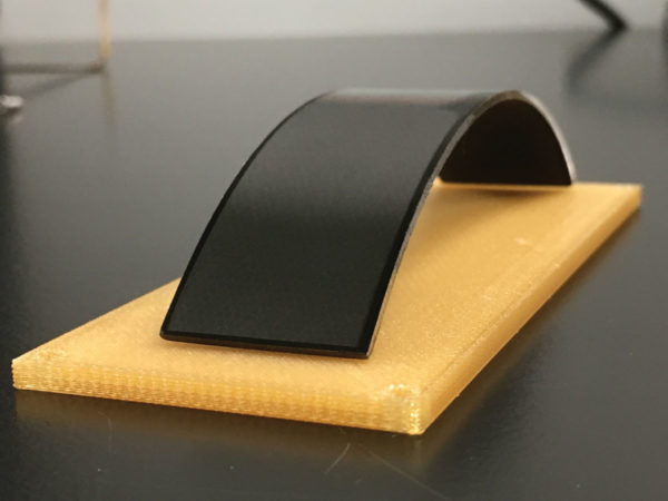 Curved ALD-GCA-MCP